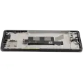 OLED Assembly With Frame Compatible For Xiaomi Redmi Note 14 Pro 5G / Poco X7 (Refurbished) (Black)