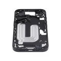 Mid-Frame Housing With Power And Volume Button For iPhone 16 (US Version) (Aftermarket Plus) (Black)