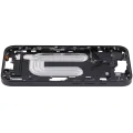 Mid-Frame Housing With Power And Volume Button For iPhone 16 (US Version) (Aftermarket Plus) (Black)