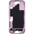 Mid-Frame Housing With Power And Volume Button For iPhone 16 (US Version) (Aftermarket Plus) (Pink)