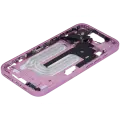 Mid-Frame Housing With Power And Volume Button For iPhone 16 (US Version) (Aftermarket Plus) (Pink)
