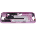 Mid-Frame Housing With Power And Volume Button For iPhone 16 (US Version) (Aftermarket Plus) (Pink)