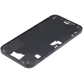 Mid-Frame Housing With Power And Volume Button For iPhone 16 Plus (US Version) (Aftermarket Plus) (Black)