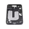 Mid-Frame Housing With Power And Volume Button For iPhone 16 Plus (US Version) (Aftermarket Plus) (Black)