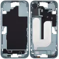 Mid-Frame Housing With Power And Volume Button For iPhone 16 Plus (US Version) (Aftermarket Plus) (Teal)
