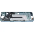 Mid-Frame Housing With Power And Volume Button For iPhone 16 Plus (US Version) (Aftermarket Plus) (Teal)