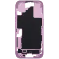 Mid-Frame Housing With Power And Volume Button For iPhone 16 (EU / Global Version) (Aftermarket Plus) (Pink)