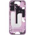 Mid-Frame Housing With Power And Volume Button For iPhone 16 (EU / Global Version) (Aftermarket Plus) (Pink)