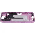 Mid-Frame Housing With Power And Volume Button For iPhone 16 (EU / Global Version) (Aftermarket Plus) (Pink)