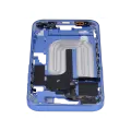 Mid-Frame Housing With Power And Volume Button For iPhone 16 (EU / Global Version) (Aftermarket Plus) (Ultramarine)