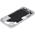 Mid-Frame Housing With Power And Volume Button For iPhone 16 (EU / Global Version) (Aftermarket Plus) (White)
