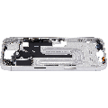 Mid-Frame Housing With Power And Volume Button For iPhone 16 (EU / Global Version) (Aftermarket Plus) (White)