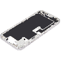 Mid-Frame Housing With Power And Volume Button For iPhone 16 Pro Max (EU / Global Version) (Aftermarket Plus) (White Titanium)