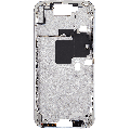 Mid-Frame Housing With Power And Volume Button For iPhone 16 Pro Max (EU / Global Version) (Aftermarket Plus) (White Titanium)