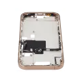 Mid-Frame Housing With Power And Volume Button For iPhone 16 Pro (US Version) (Aftermarket Plus) (Desert Titanium)