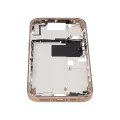 Mid-Frame Housing With Power And Volume Button For iPhone 16 Pro (US Version) (Aftermarket Plus) (Desert Titanium)