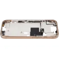 Mid-Frame Housing With Power And Volume Button For iPhone 16 Pro (US Version) (Aftermarket Plus) (Desert Titanium)