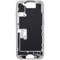 Mid-Frame Housing With Power And Volume Button For iPhone 16 Pro (US Version) (Aftermarket Plus) (White Titanium)