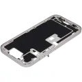 Mid-Frame Housing With Power And Volume Button For iPhone 16 Pro (US Version) (Aftermarket Plus) (White Titanium)