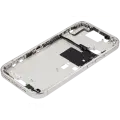 Mid-Frame Housing With Power And Volume Button For iPhone 16 Pro (US Version) (Aftermarket Plus) (White Titanium)