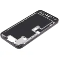 Mid-Frame Housing With Power And Volume Button For iPhone 16 Pro Max (US Version) (Aftermarket Plus) (Black Titanium)