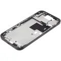 Mid-Frame Housing With Power And Volume Button For iPhone 16 Pro Max (US Version) (Aftermarket Plus) (Black Titanium)