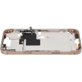 Mid-Frame Housing With Power And Volume Button For iPhone 16 Pro Max (US Version) (Aftermarket Plus) (Desert Titanium)