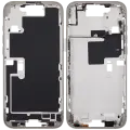 Mid-Frame Housing With Power And Volume Button For iPhone 16 Pro Max (US Version) (Aftermarket Plus) (Natural Titanium)