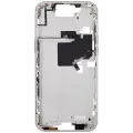 Mid-Frame Housing With Power And Volume Button For iPhone 16 Pro Max (US Version) (Aftermarket Plus) (White Titanium)