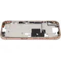 Mid-Frame Housing With Power And Volume Button For iPhone 16 Pro (EU / Global Version) (Aftermarket Plus) (Desert Titanium)