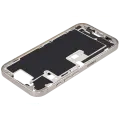Mid-Frame Housing With Power And Volume Button For iPhone 16 Pro (EU / Global Version) (Aftermarket Plus) (Natural Titanium)