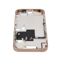 Mid-Frame Housing With Power And Volume Button For iPhone 16 Pro Max (EU / Global Version) (Aftermarket Plus) (Desert Titanium)