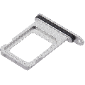 Dual Sim Card Tray Compatible For iPhone 17 Pro / 17 Pro Max (Silver)