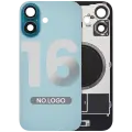 Back Glass w/ MagSafe Magnet For iPhone 16 (Aftermarket) (Teal) (No Logo)