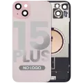 Back Glass w/ MagSafe Magnet For iPhone 15 Plus (Aftermarket) (Pink) (No Logo)