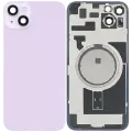 Back Glass w/ MagSafe Magnet For iPhone 14 Plus (Aftermarket) (Purple) (No Logo)
