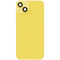 Back Glass With Steel Plate With Wireless NFC & MagSafe Magnet Pre-Installed For iPhone 14 Plus (No Logo) (Yellow)