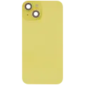 Back Glass w/ MagSafe Magnet For iPhone 14 (Used OEM Pull: Grade A) (Yellow)