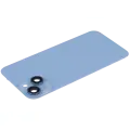Back Glass w/ MagSafe Magnet For iPhone 14 (Aftermarket) (Blue) (No Logo)