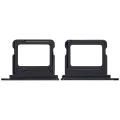 Dual Sim Card Tray Compatible For iPhone 17 (Black)