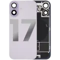 Back Glass w/ MagSafe Magnet & NFC & Flashlight Flex Compatible For iPhone 17 (Used OEM Pull: Grade A) (Lavender)