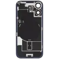 Back Glass w/ MagSafe Magnet & NFC & Flashlight Flex Compatible For iPhone 17 (Used OEM Pull: Grade A) (Mist Blue)