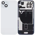 Back Glass w/ MagSafe Magnet & NFC & Flashlight Flex For iPhone 15 Plus (Quality - OEM Pull C) (Blue)