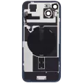 Back Glass w/ MagSafe Magnet & NFC & Flashlight Flex For iPhone 15 Plus (Quality - OEM Pull C) (Blue)