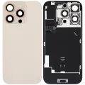 Back Glass w/ MagSafe Magnet & NFC & Flashlight Flex For iPhone 16 Pro (Quality - OEM Pull C) (Desert Titanium)