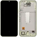 OLED Assembly With Frame For Samsung Galaxy A34 5G (A346 / 2023) (Refurbished) (Lime)