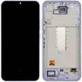 OLED Assembly With Frame Compatible For Samsung Galaxy A34 5G (A346 / 2023) (Service Pack) (Violet)