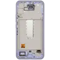 OLED Assembly With Frame Compatible For Samsung Galaxy A34 5G (A346 / 2023) (Service Pack) (Violet)