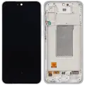 OLED Assembly With Frame For Samsung Galaxy A36 5G (A366 / 2025) (Service Pack) (White)