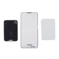 Back Glass w/ MagSafe Magnet & NFC & Flashlight Flex For iPhone 17 Pro (Genuine OEM) (Silver)